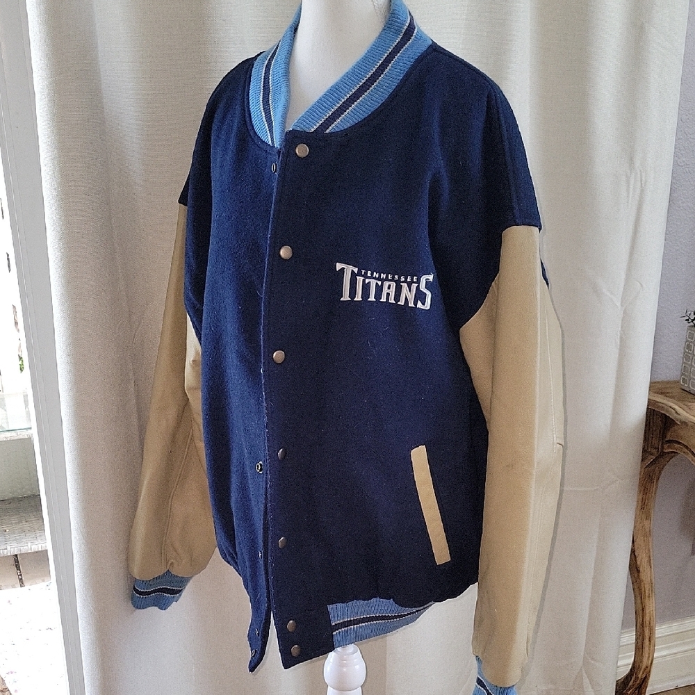 Vintage NFL Tennessee Titans Varsity Jacket